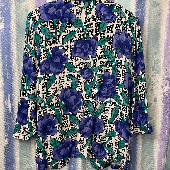 Gorgeous long vintage Blazer, size 14 - Picture 5 of 12